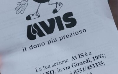 L’IMPORTANZA DI DONARE – Il Servizio Civile in AVIS